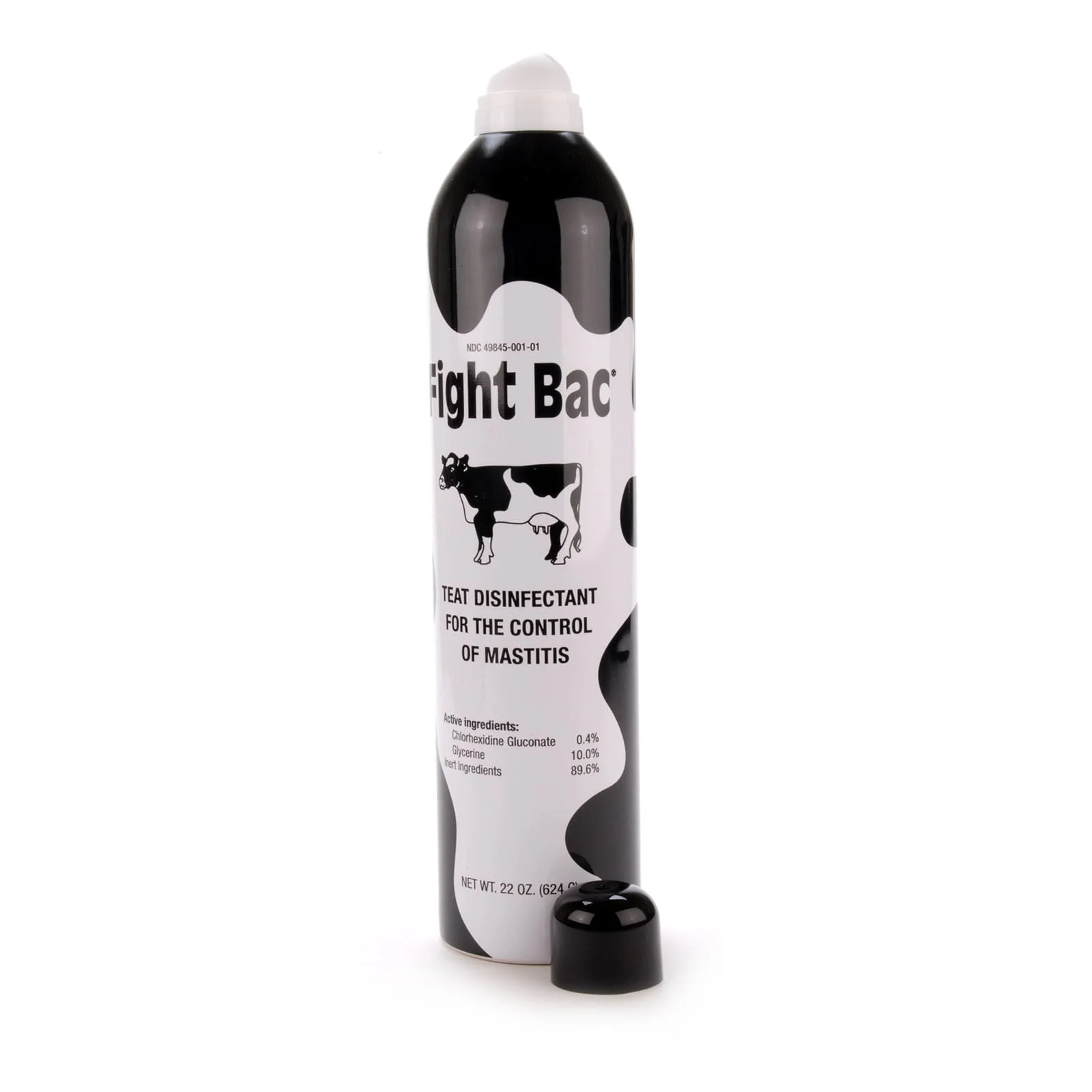 Fight Bac Teat Disinfectant, 22 oz - One Can Treats 300+ Cows - Image 3