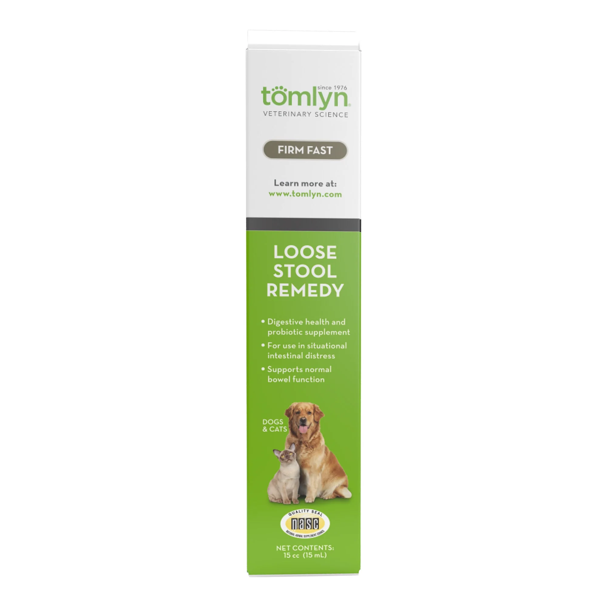 Firm Fast - Loose Stool Remedy for Dogs & Cats, 15cc Gel - Image 1