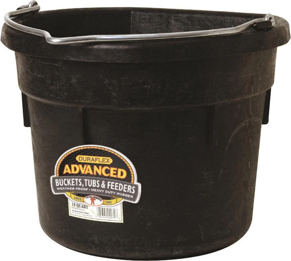 Little Giant Flat-Back Rubber Bucket - Image 2