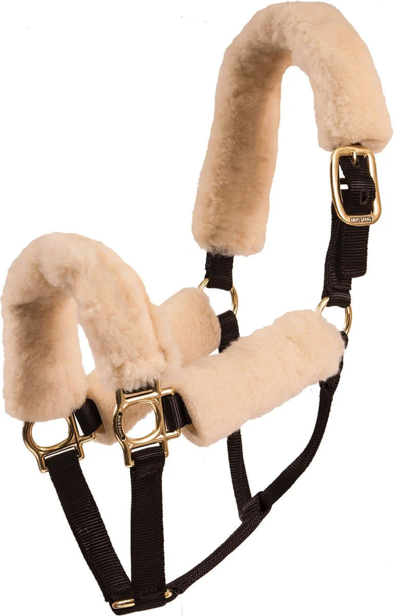 Fleece Halter Cover Set, Natural - Image 1
