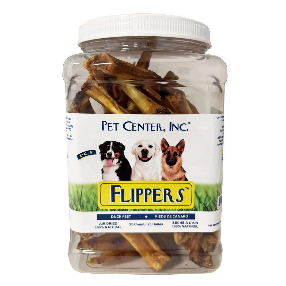 Flippers Air-Dried Duck Feet, All-Natural Dog Treats - Image 2
