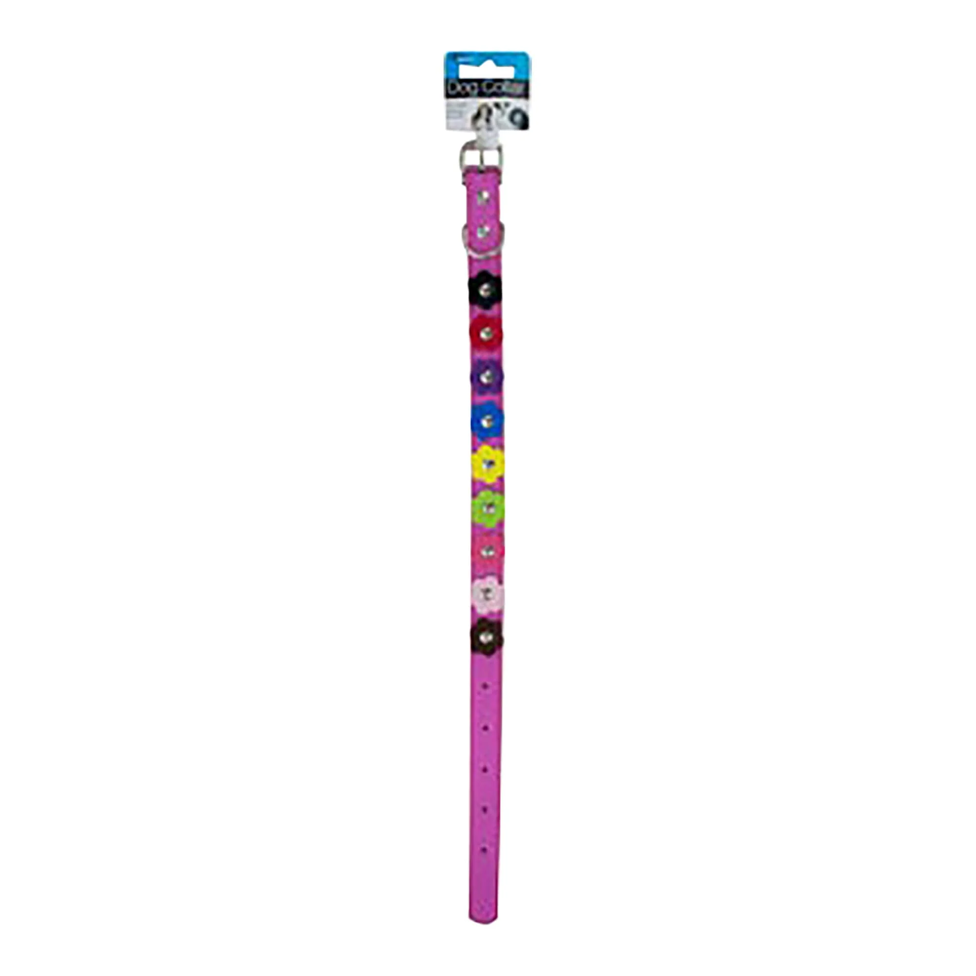 Flower Dog Collar, 14.5″L