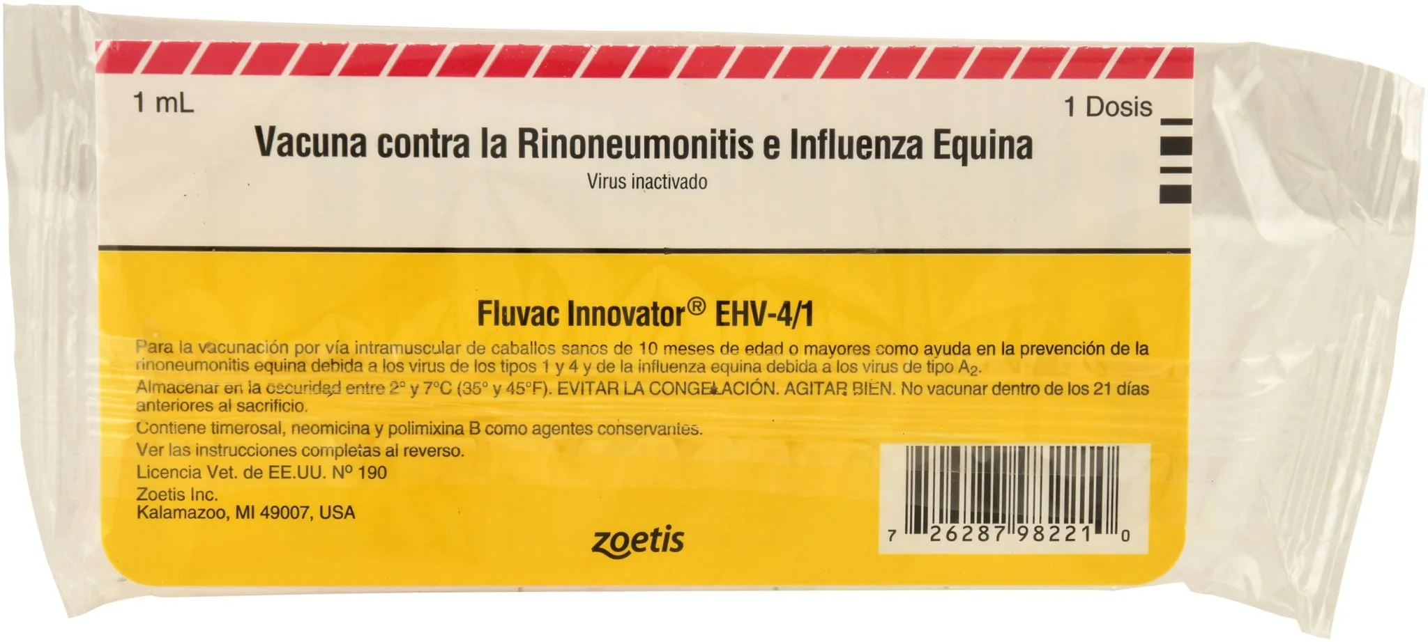 FluVac Innovator® EHV-4/1 Horse Vaccine - Image 2