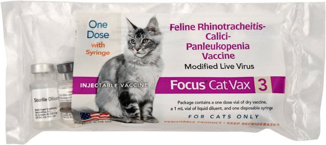 Focus Cat Vax 3 Cat Vaccine - Image 1