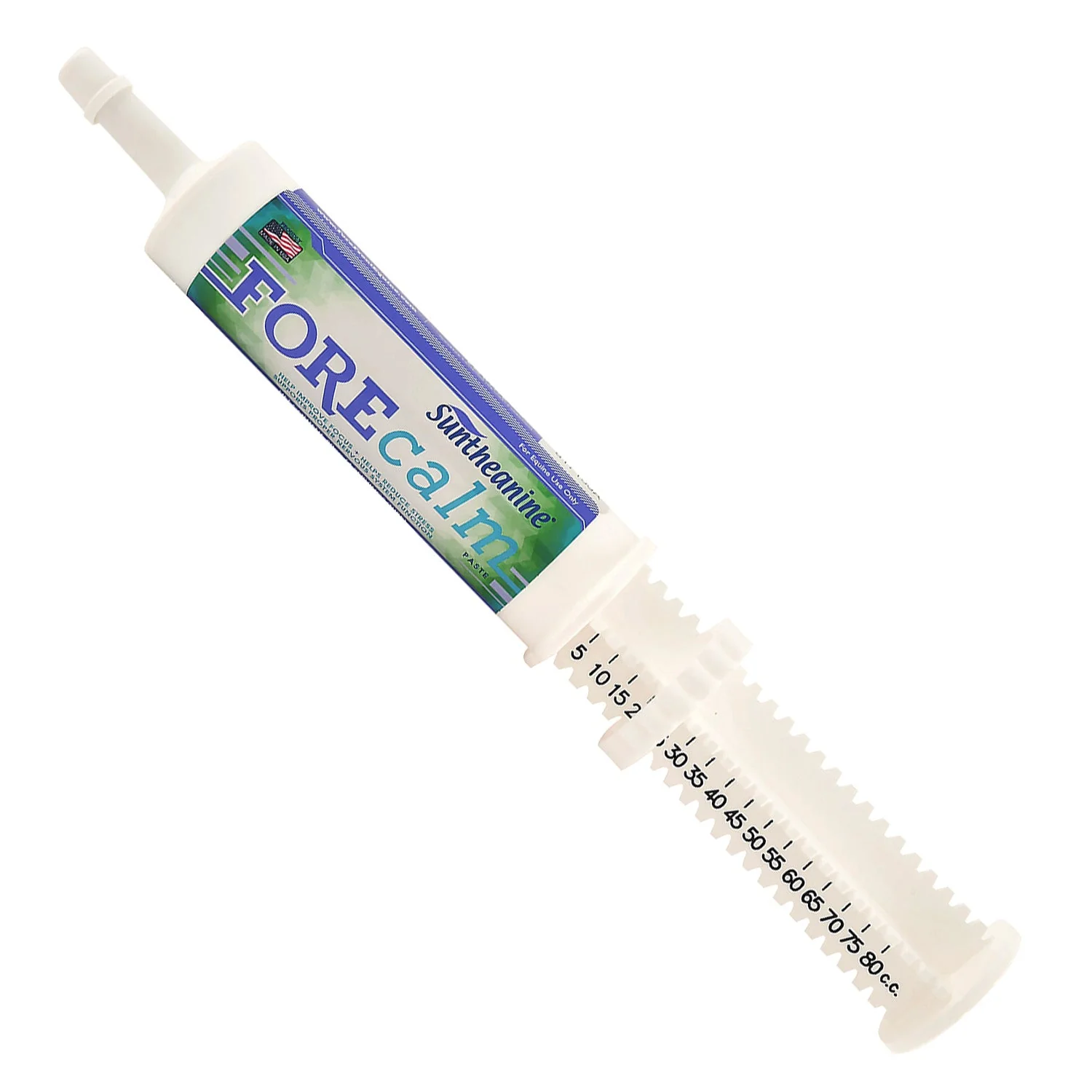 ForeCalm Paste Oral Syringe for Horses, 80 cc - Image 1