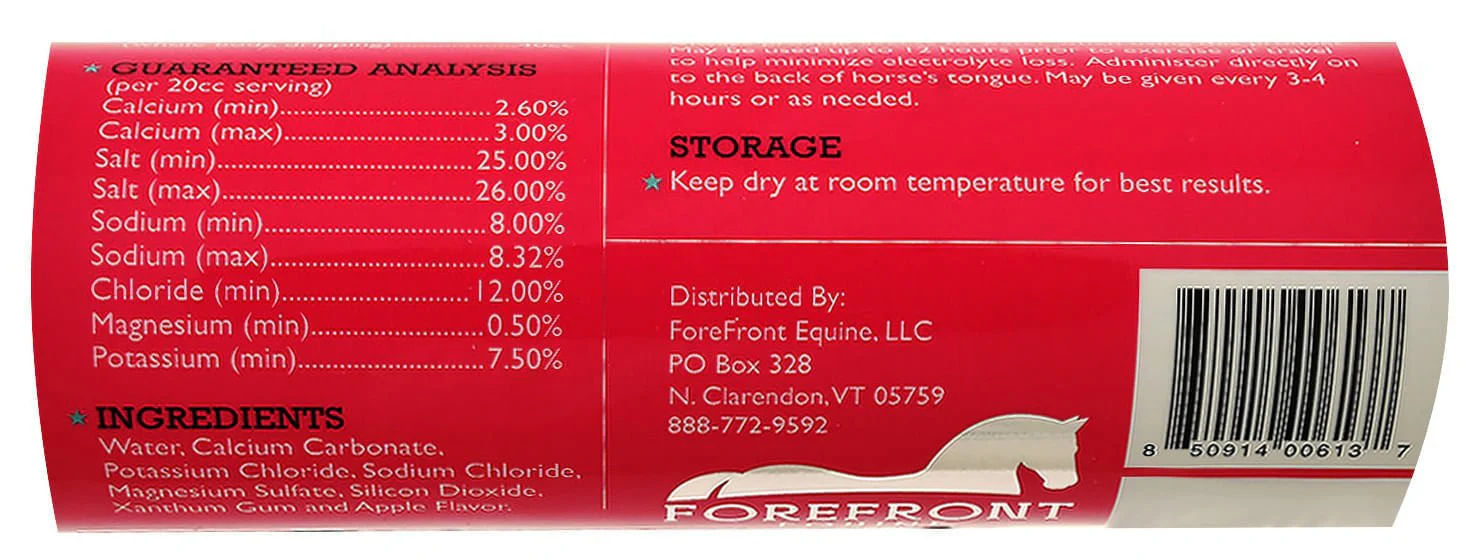 ForeLyte Electrolyte Paste for Horses - Image 3