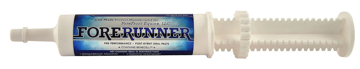 ForeRunner Equine Performance Paste, 80cc – Stamina, Electrolytes & Recovery Support - Image 1