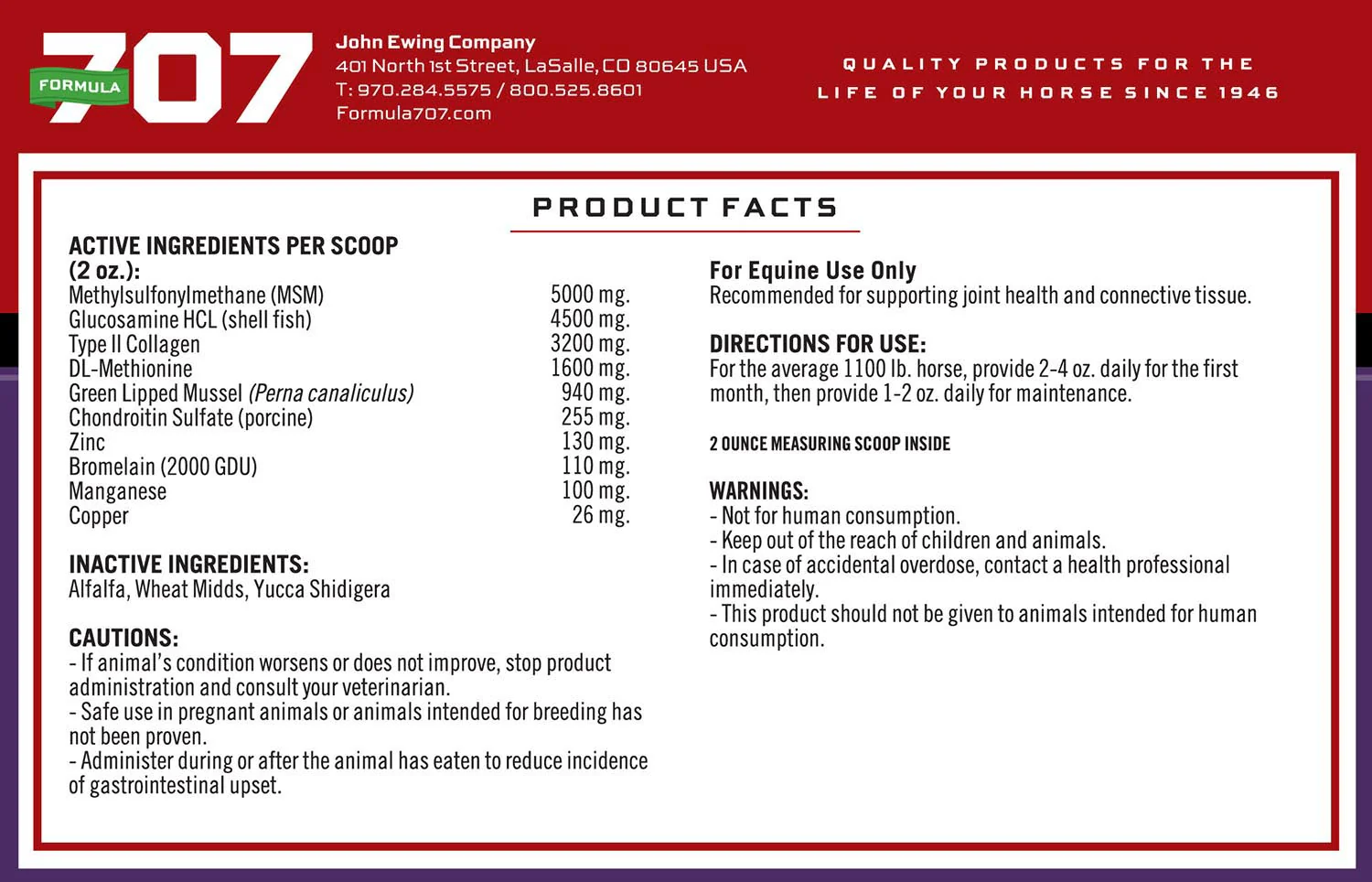 Formula 707 Joint 6-in-1 Pellets - Image 3