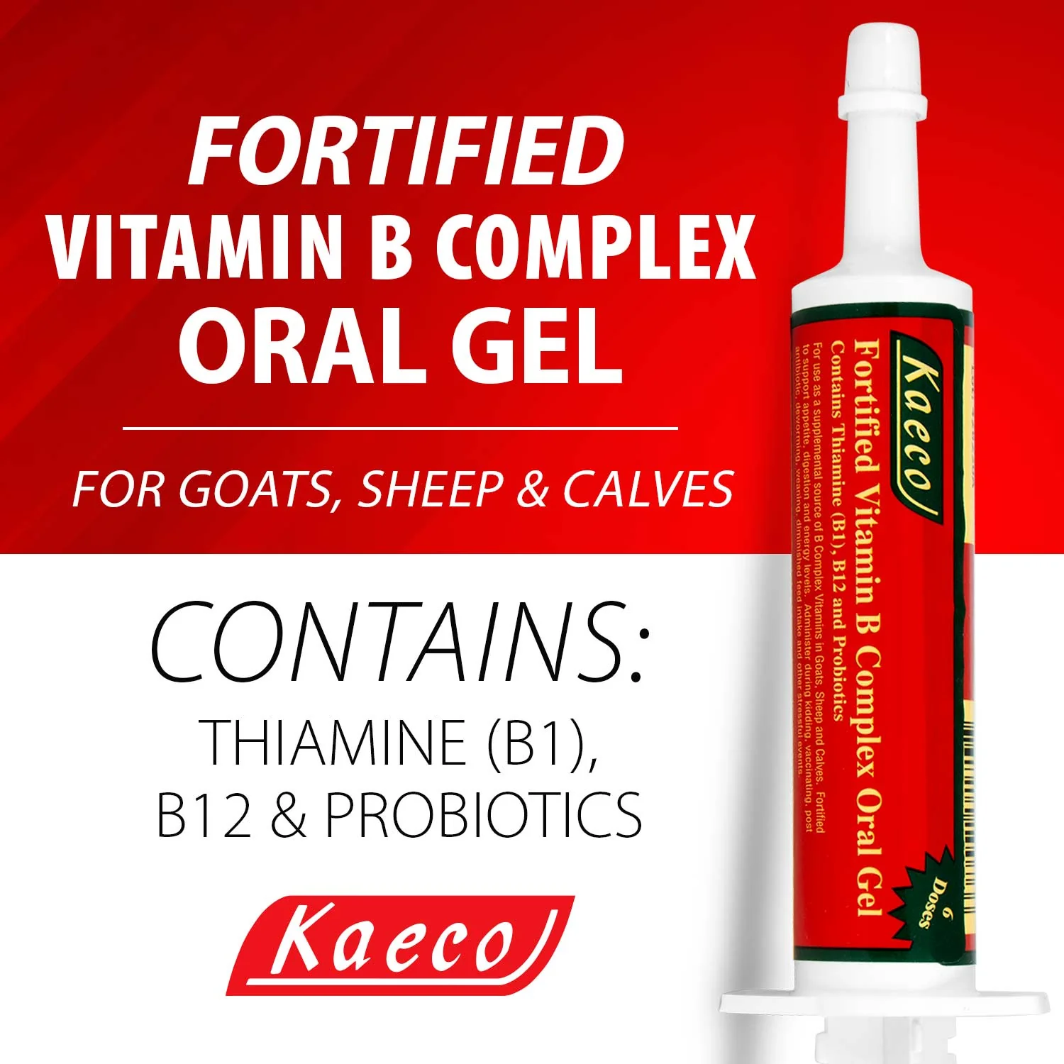 Fortified Vitamin B Complex Gel for Goats, Sheep & Calves - Image 2