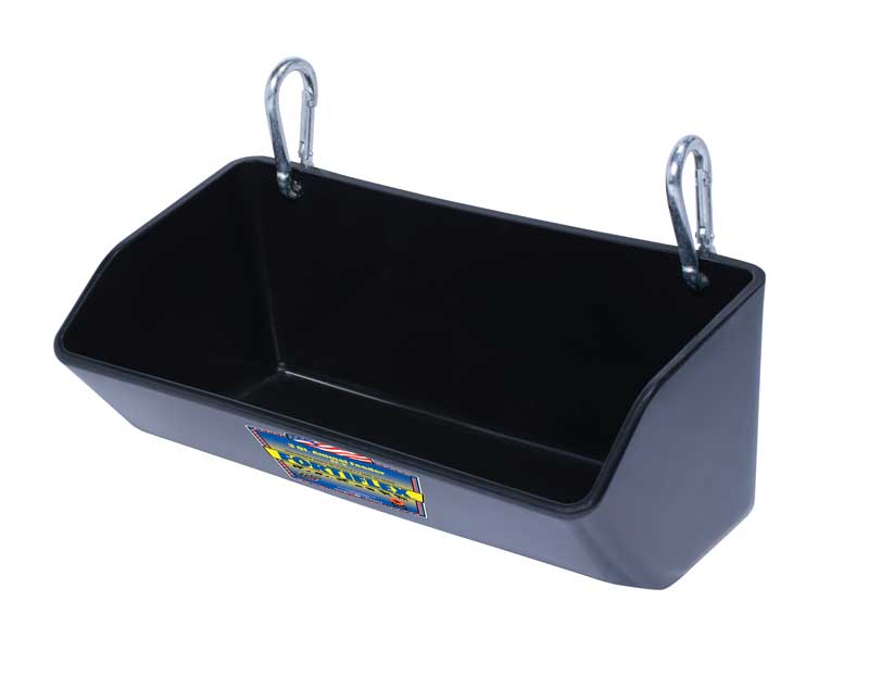 Fortiflex 3 Quart Animal Feeder – Hanging Livestock Feeder for Pigs, Goats & Sheep - Image 1