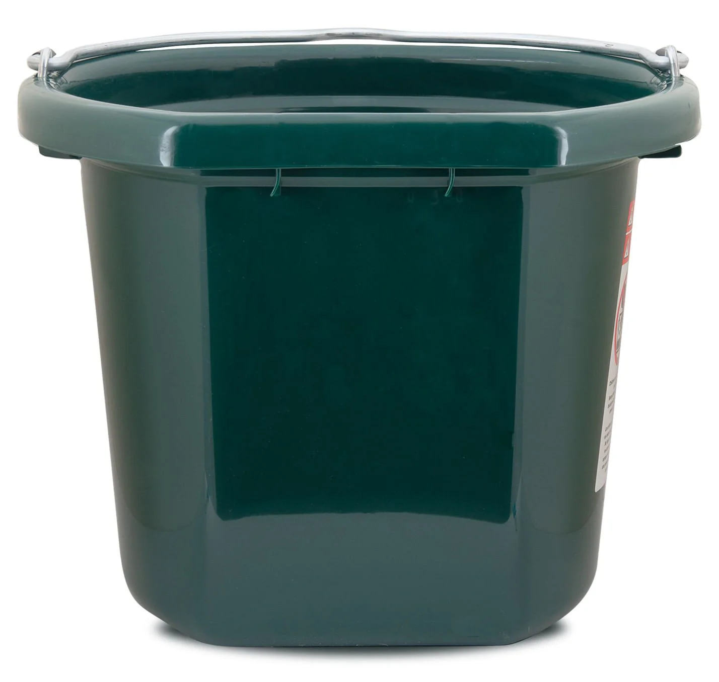 Fortiflex Flatback Bucket – Durable, Cold-Resistant Horses & Livestock Bucket, Wall-Mountable, Made in USA - Image 2