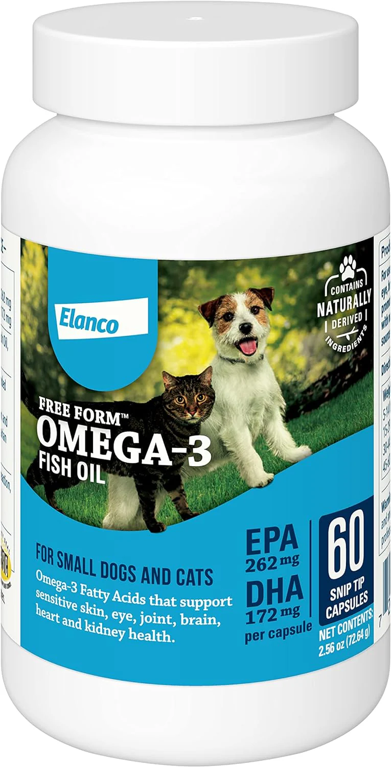 Free Form Omega-3 Fish Oil Snip Tip Capsules - Image 1