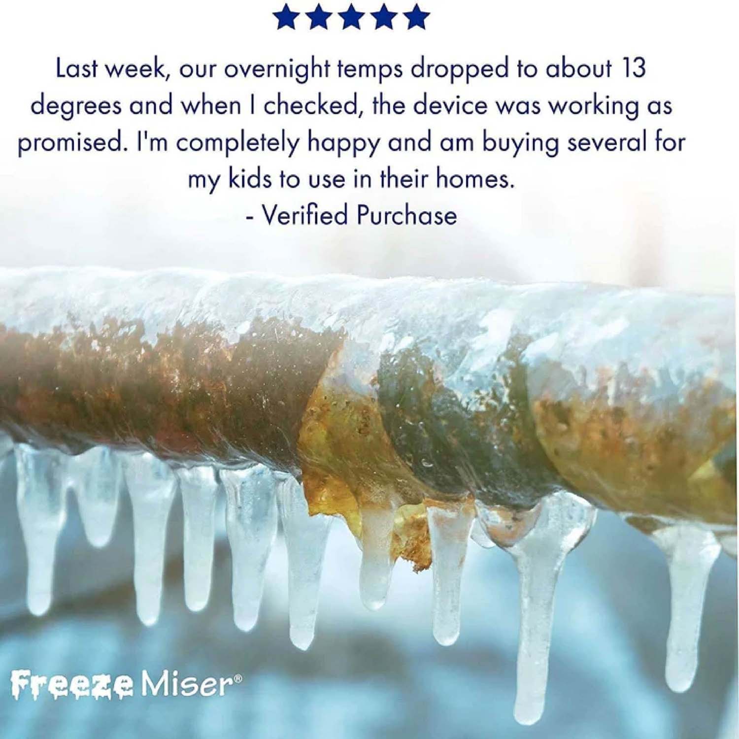 Freeze Miser Outdoor Faucet Freeze Protector - Image 3