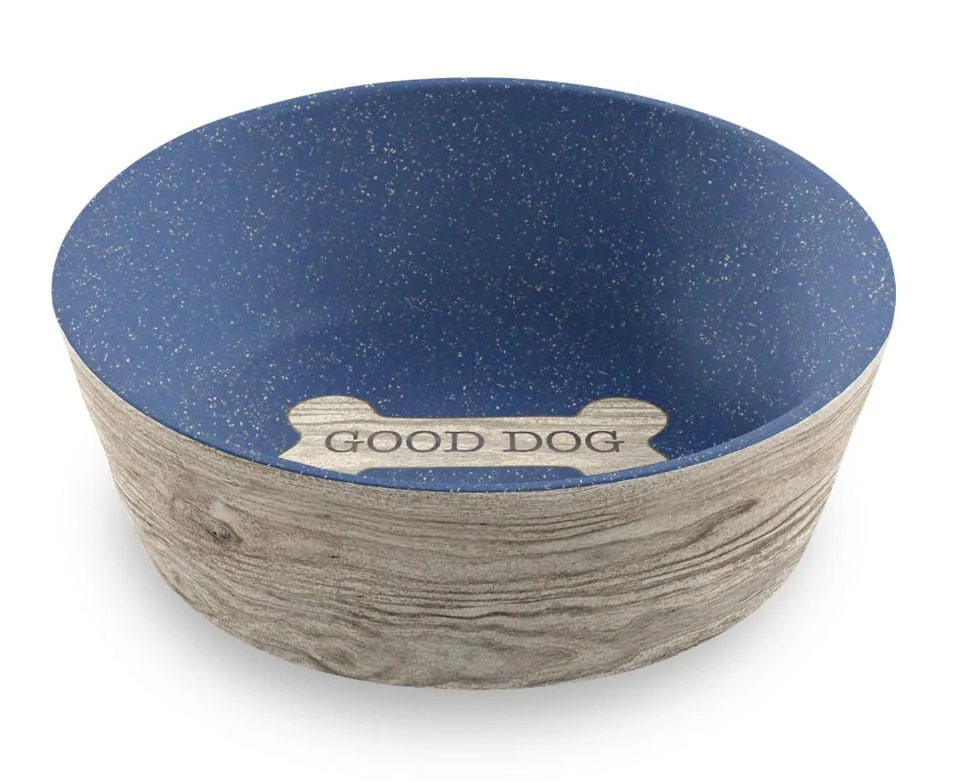 French Oak Wood Bone Bowl - Image 1