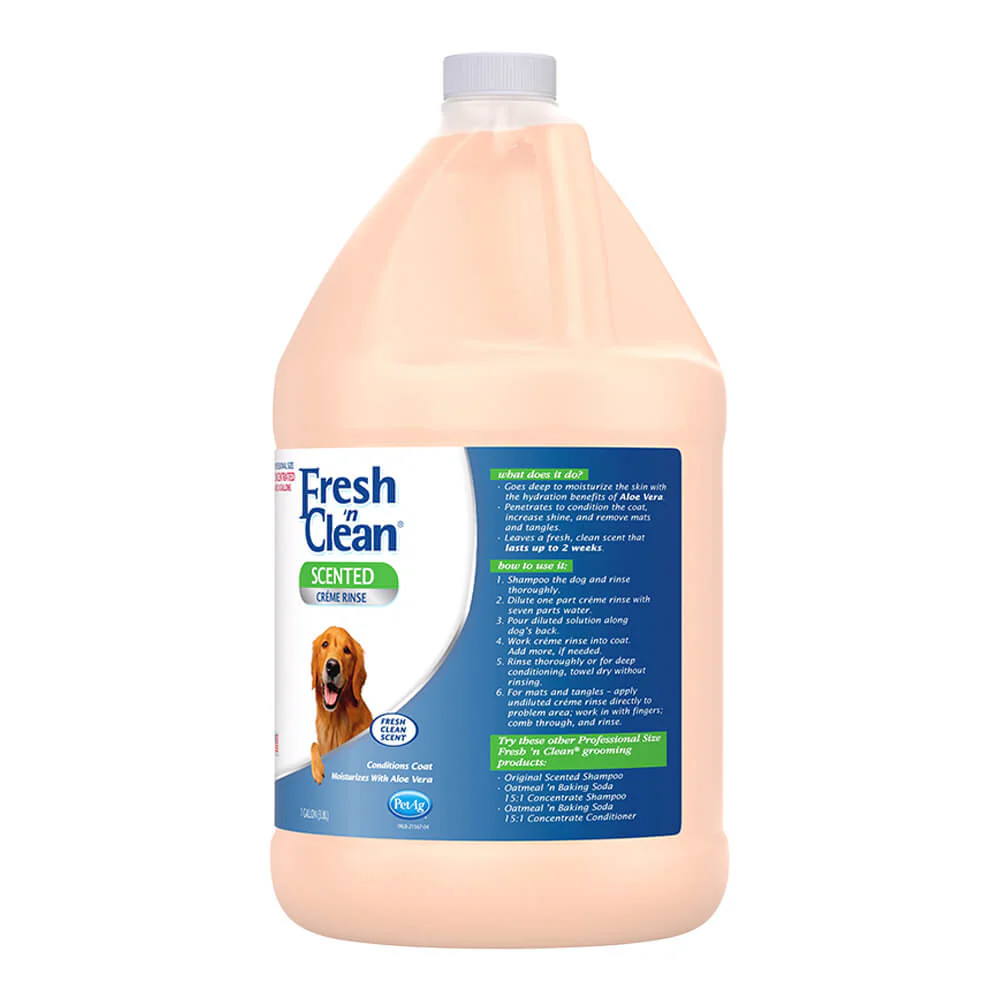 Fresh' n Clean Creme Rinse, Fresh Clean Scent, Gallon - Image 3