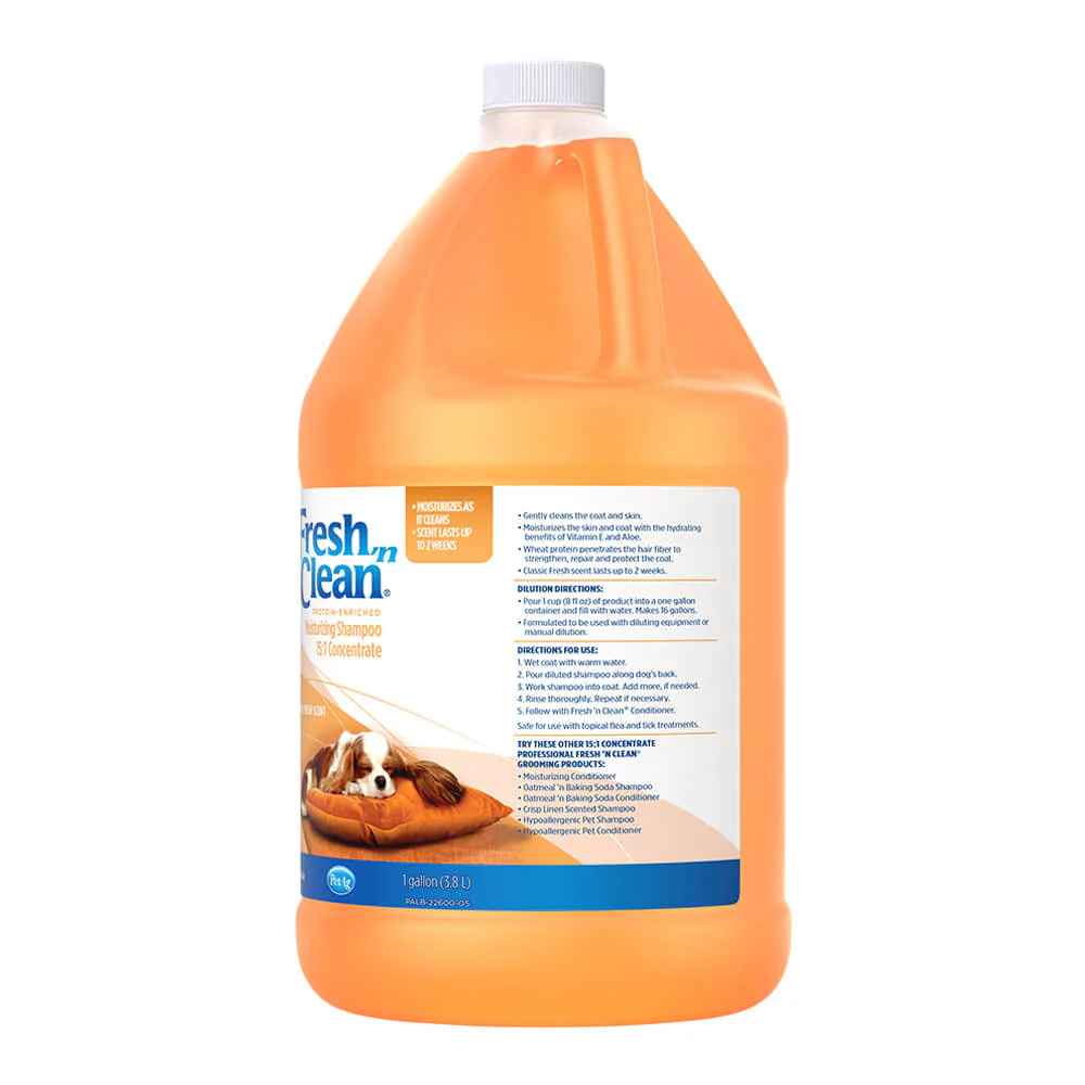 Fresh 'n Clean Moisturizing Shampoo, Floral Scent, 1 Gallon - Image 3