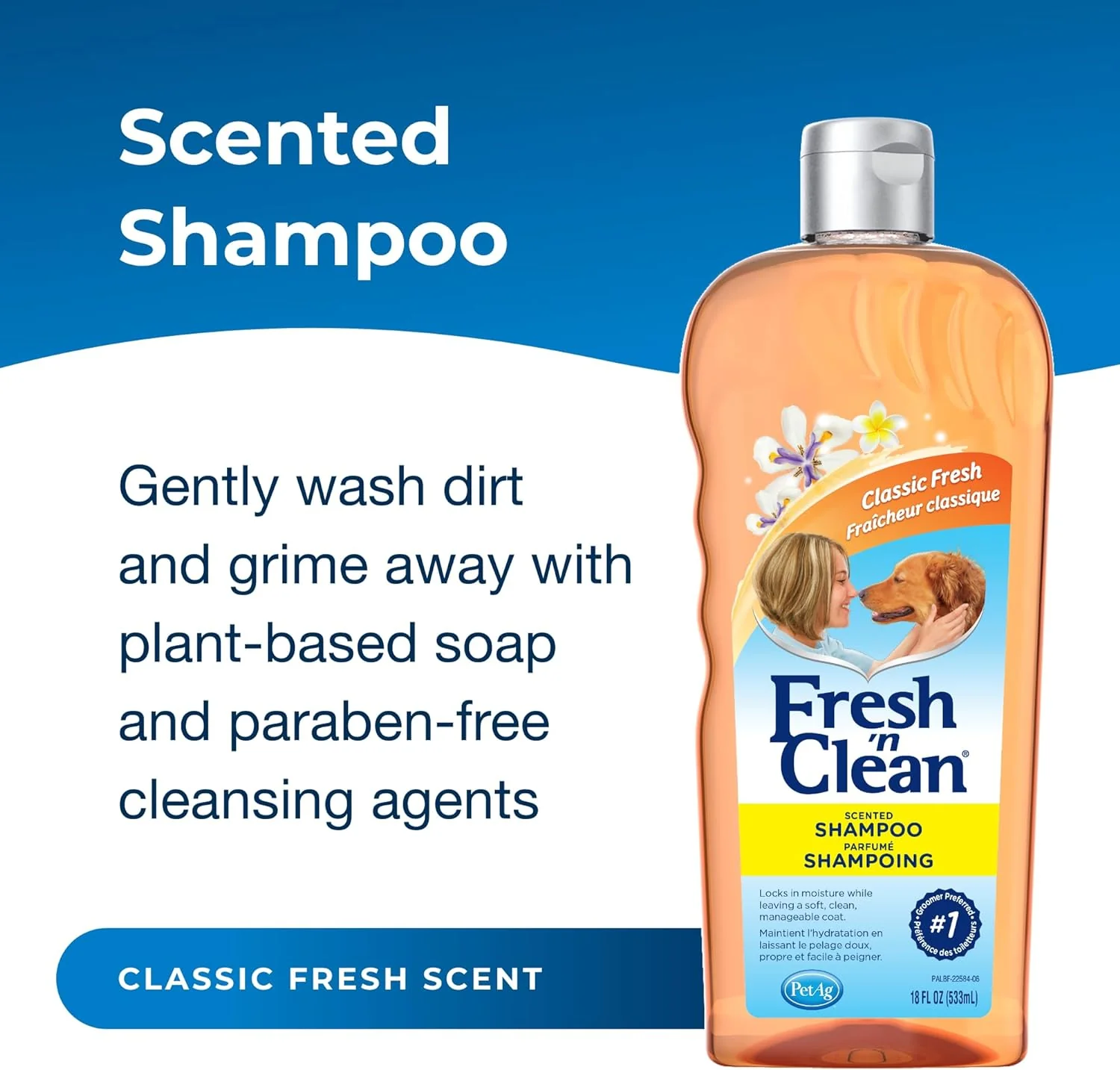 Fresh 'n Clean Original Classic Fresh Scented Pet Shampoo for Dogs & Cats - Image 2