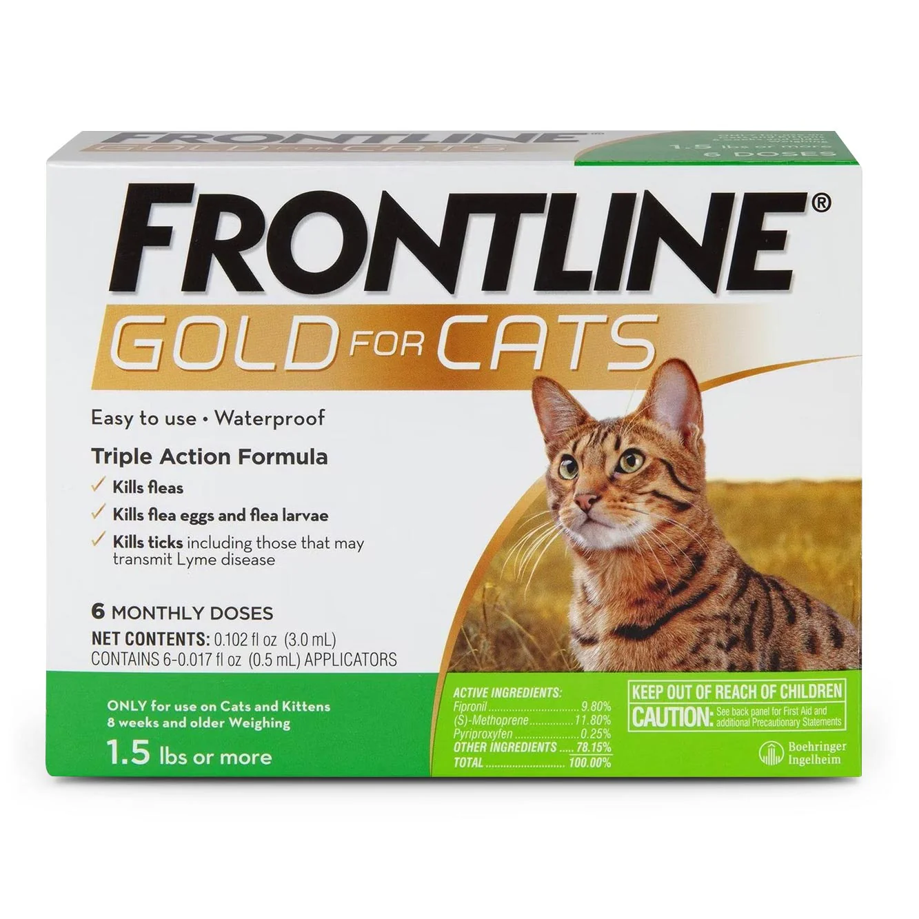 Frontline Gold for Cats - Image 1
