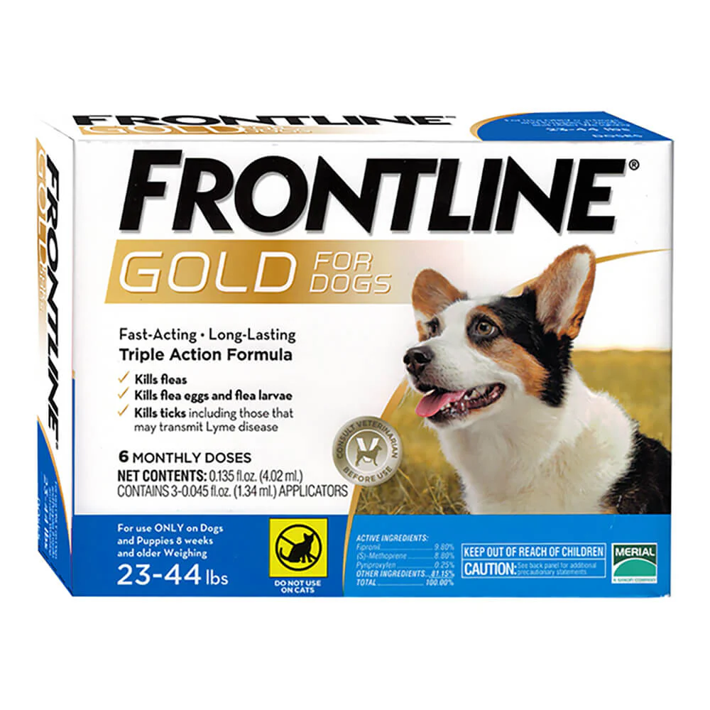 Frontline Gold for Dogs - Flea & Tick Treatment, Monthly Topical Protection - Image 2