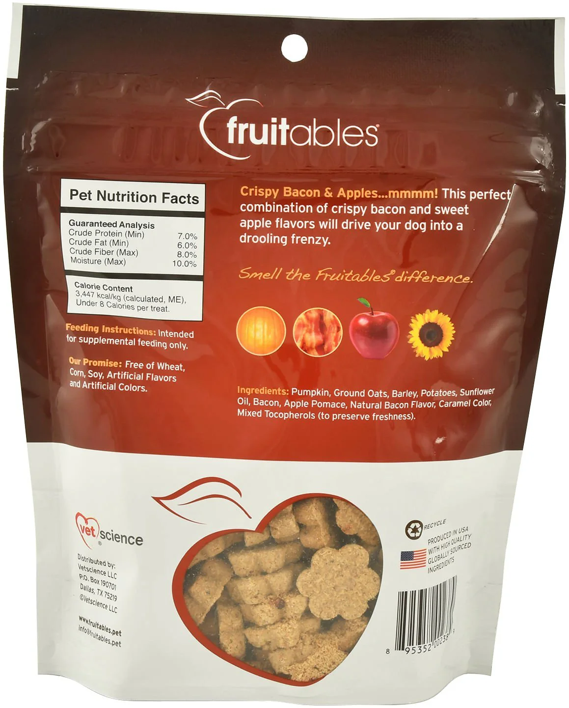 Fruitables Calorie Smart Crunchy Dog Treats, 7 oz - Image 3