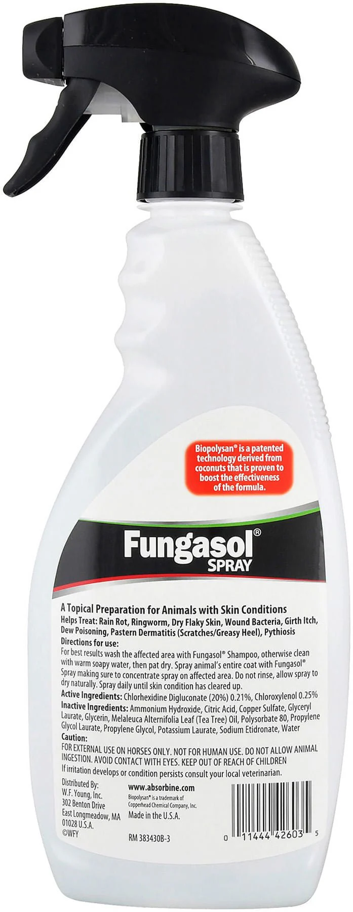 Fungasol Skin Spray for Animals, 22 oz - Image 2