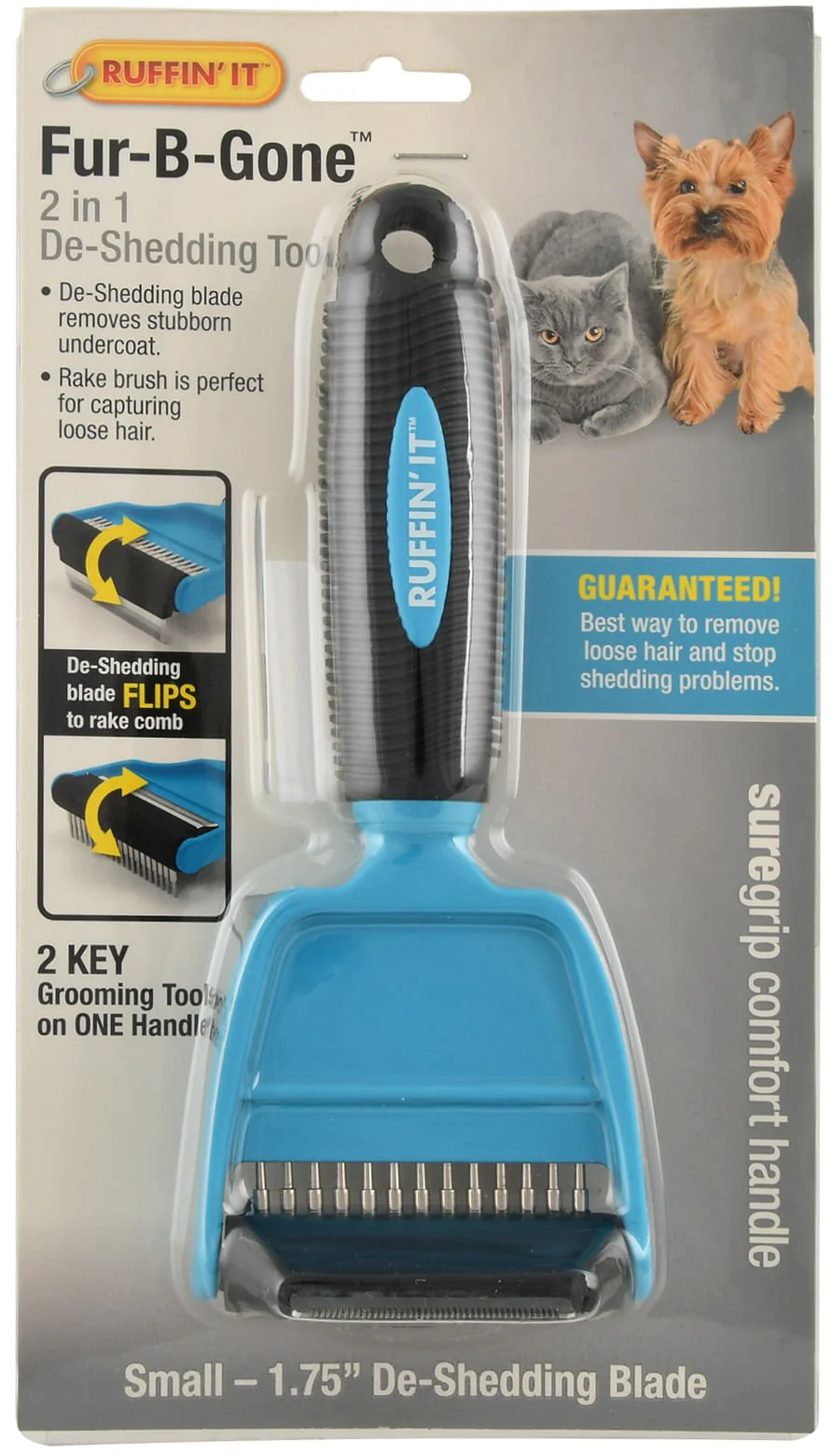 Fur-B-Gone 2-in-1 De-Shedding Tool - Image 1