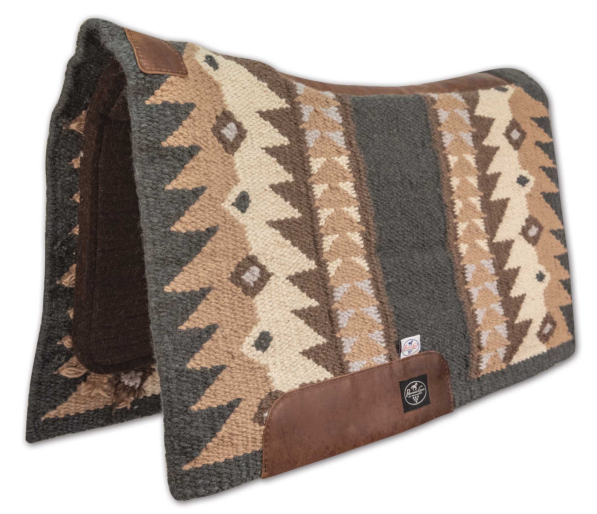 Fuse Countoured Wool Saddle Pad for Horses - Image 1