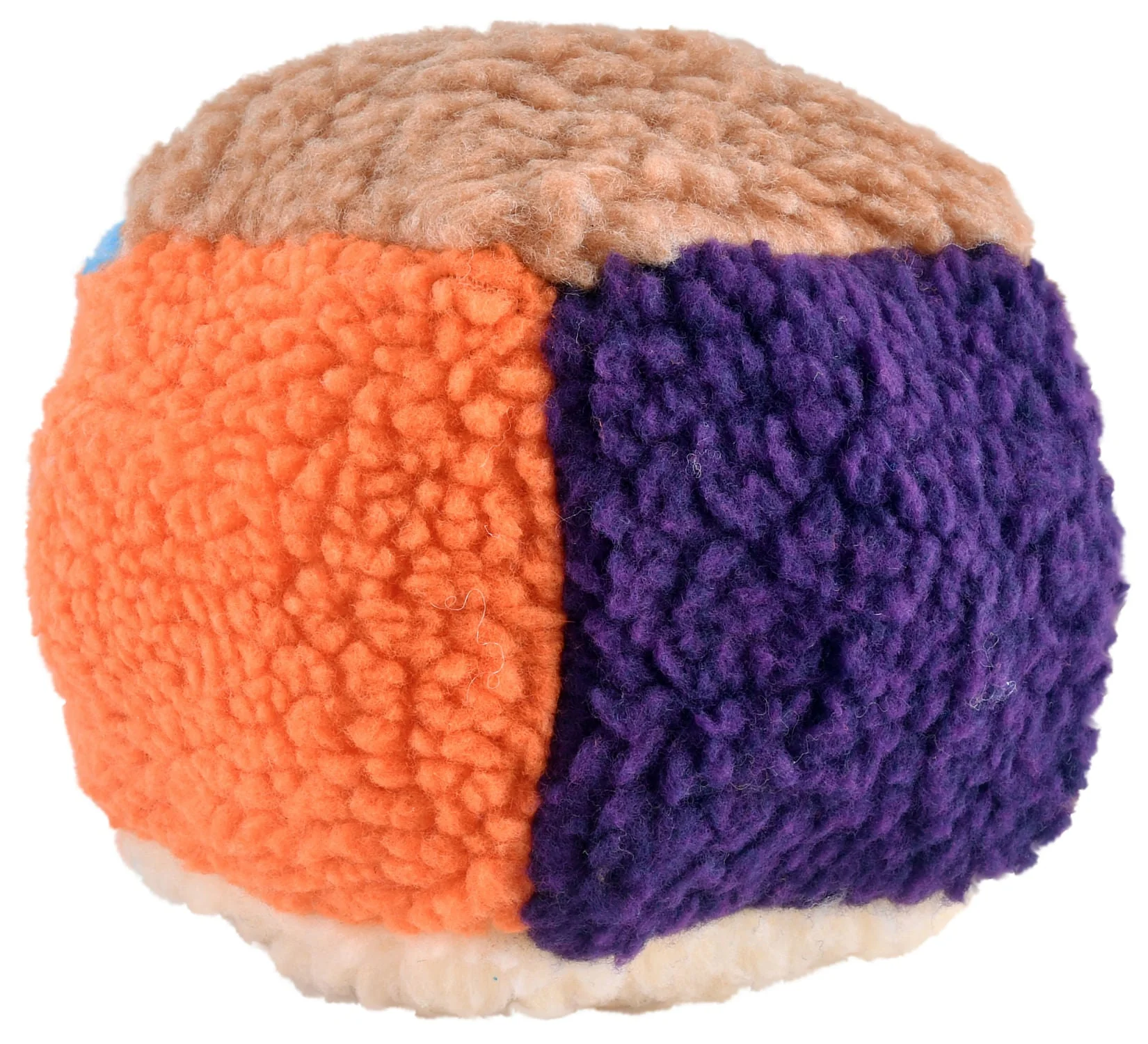 Jeffers Fuzzy Cube Dog Toy, 5.5", Each - Image 1