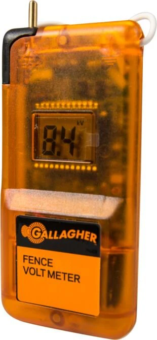 Gallagher Digital Volt Meter / Reader – Electric Fence Tester & Voltage Monitor for Livestock & Battery Energizers - Image 1