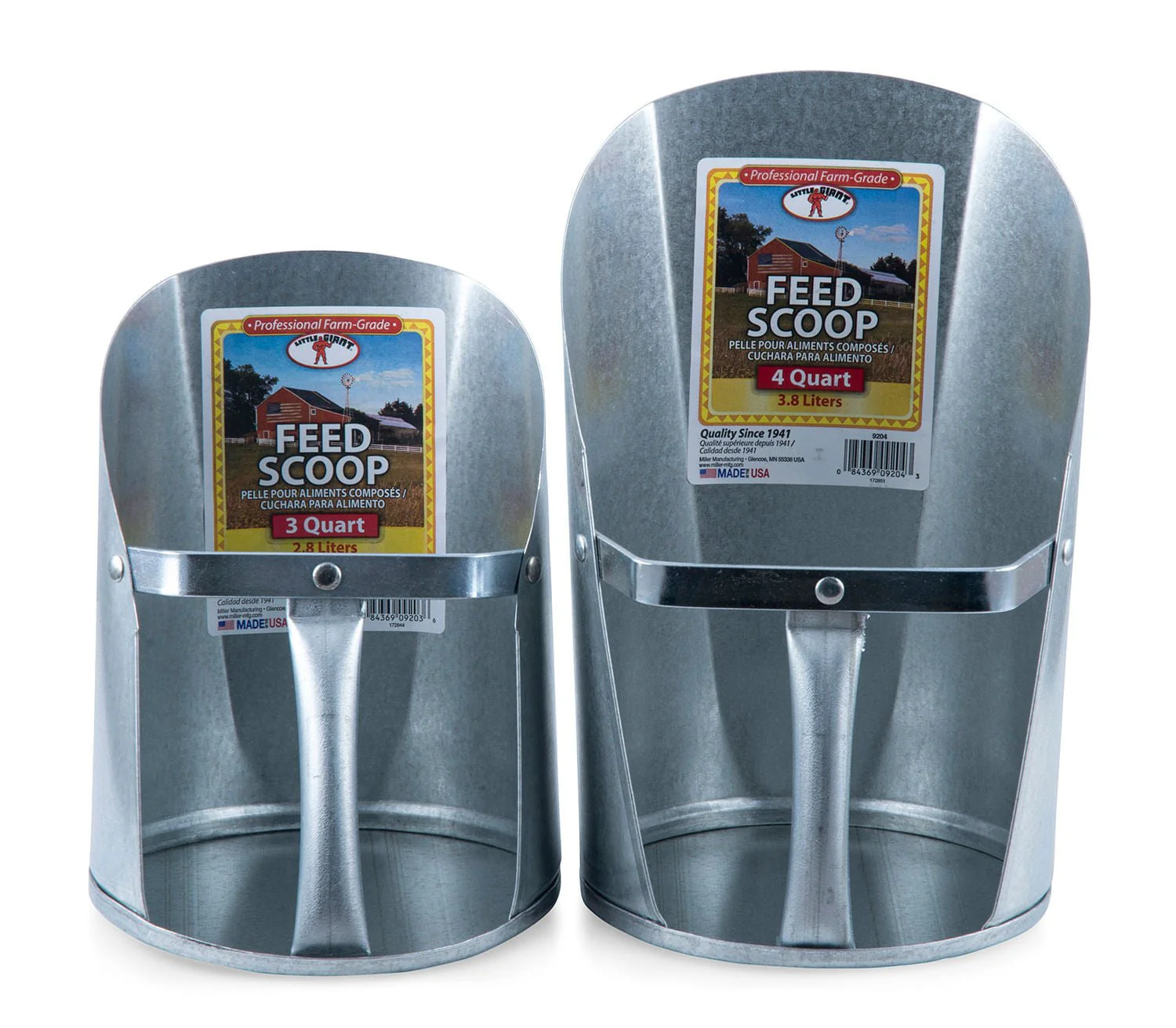 Galvanized Feed Scoops - Image 3
