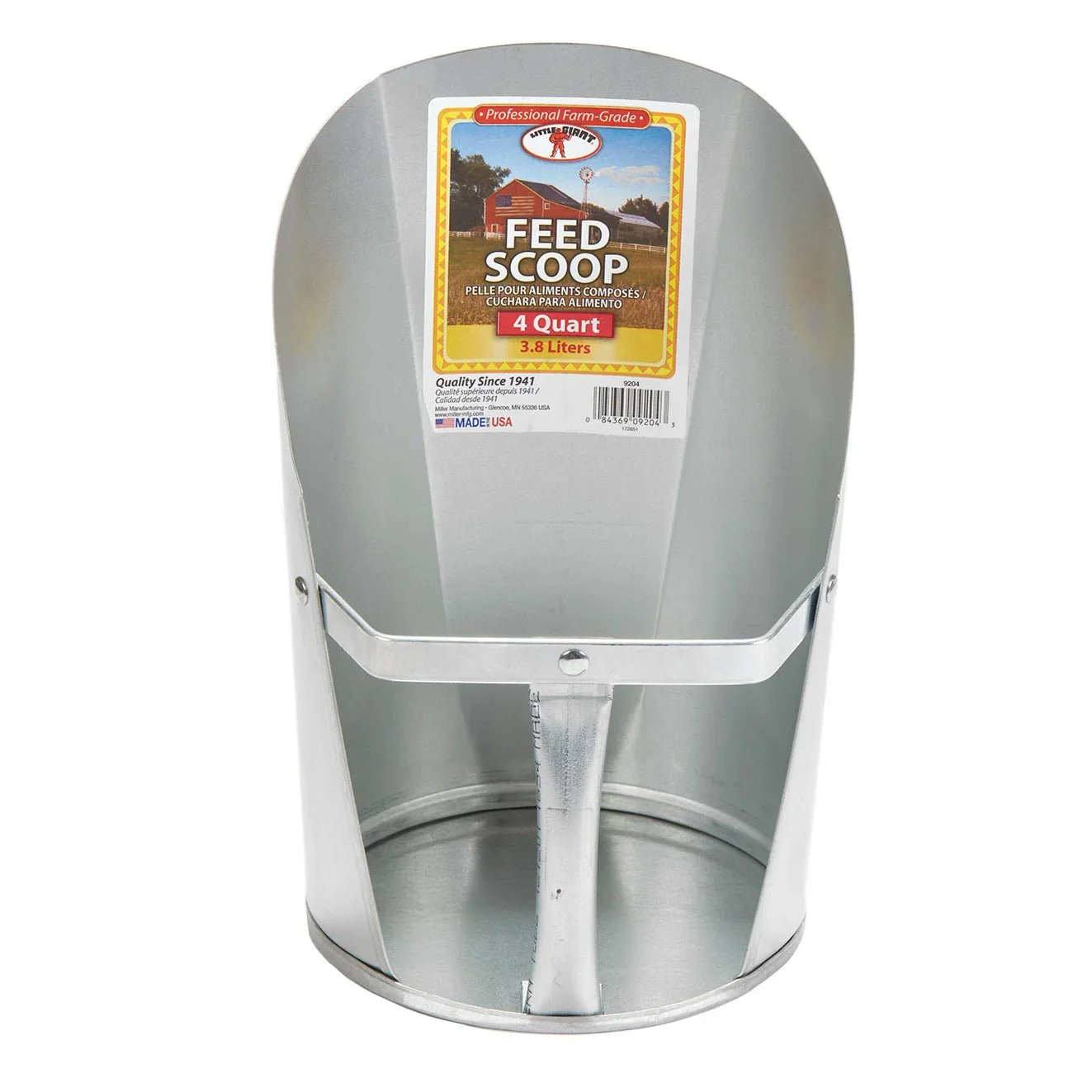 Galvanized Feed Scoops - Image 1
