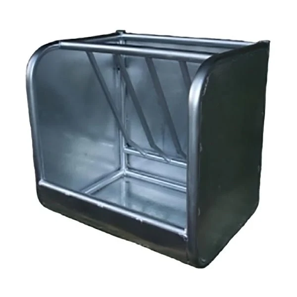 Galvanized Steel Livestock Feeder – Heavy-Duty Hay & Grain Feeder - Image 1
