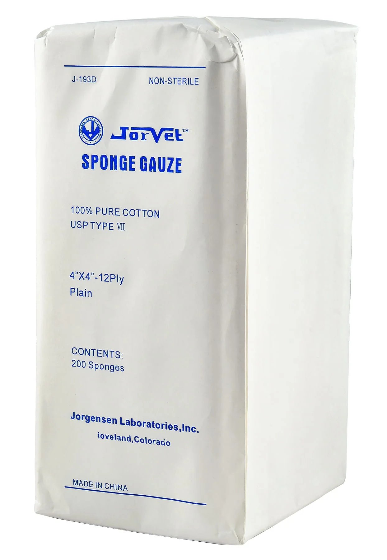 Gauze Dressing Sponges, 200 Pack - Image 2