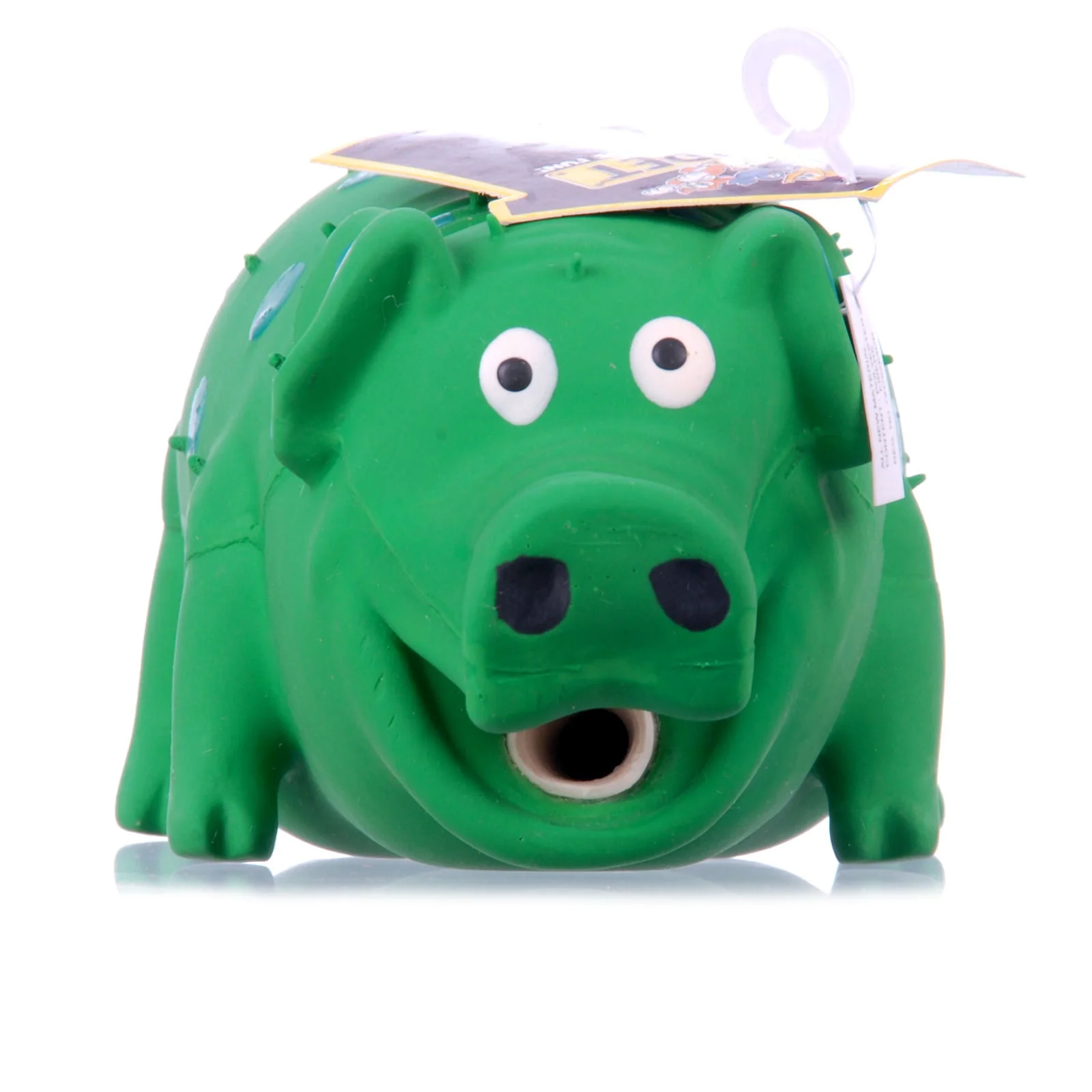 Globlets Stuffed Latex Pig Dog Toy - Image 1