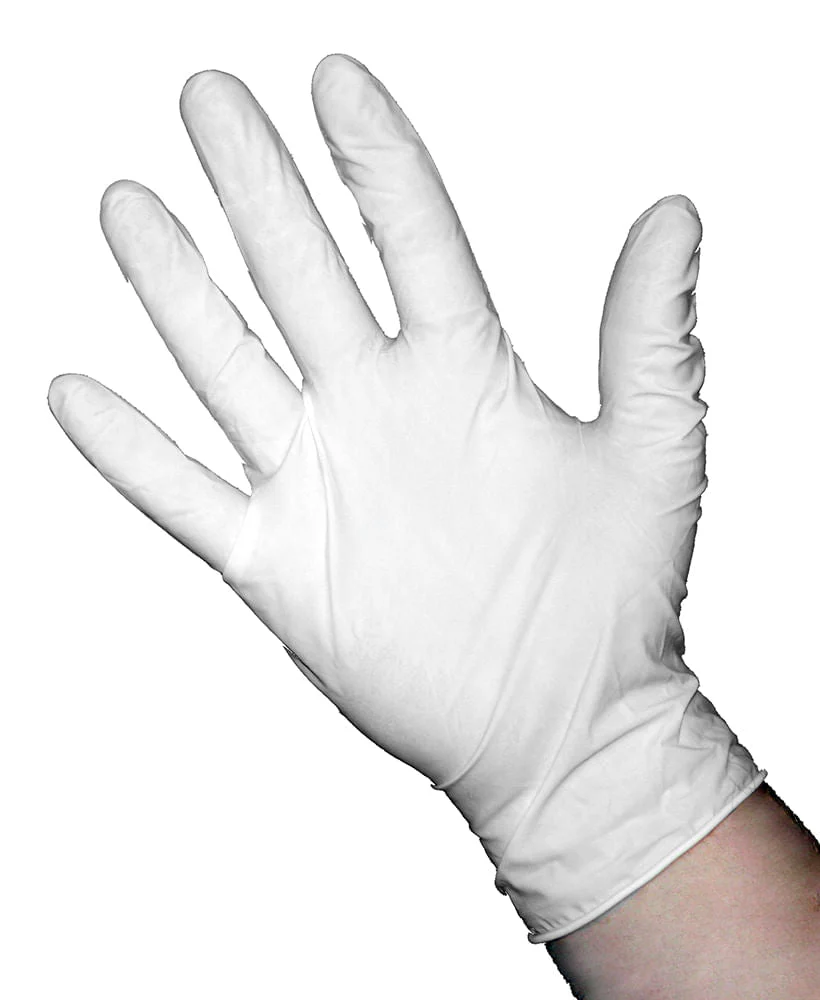 Gloves Latex Powder Free, 100 ct - Image 1