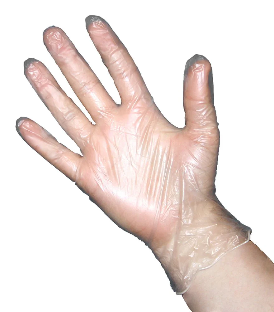 Gloves, Vinyl, Powder Free, Non Latex, 100 Count - Image 1