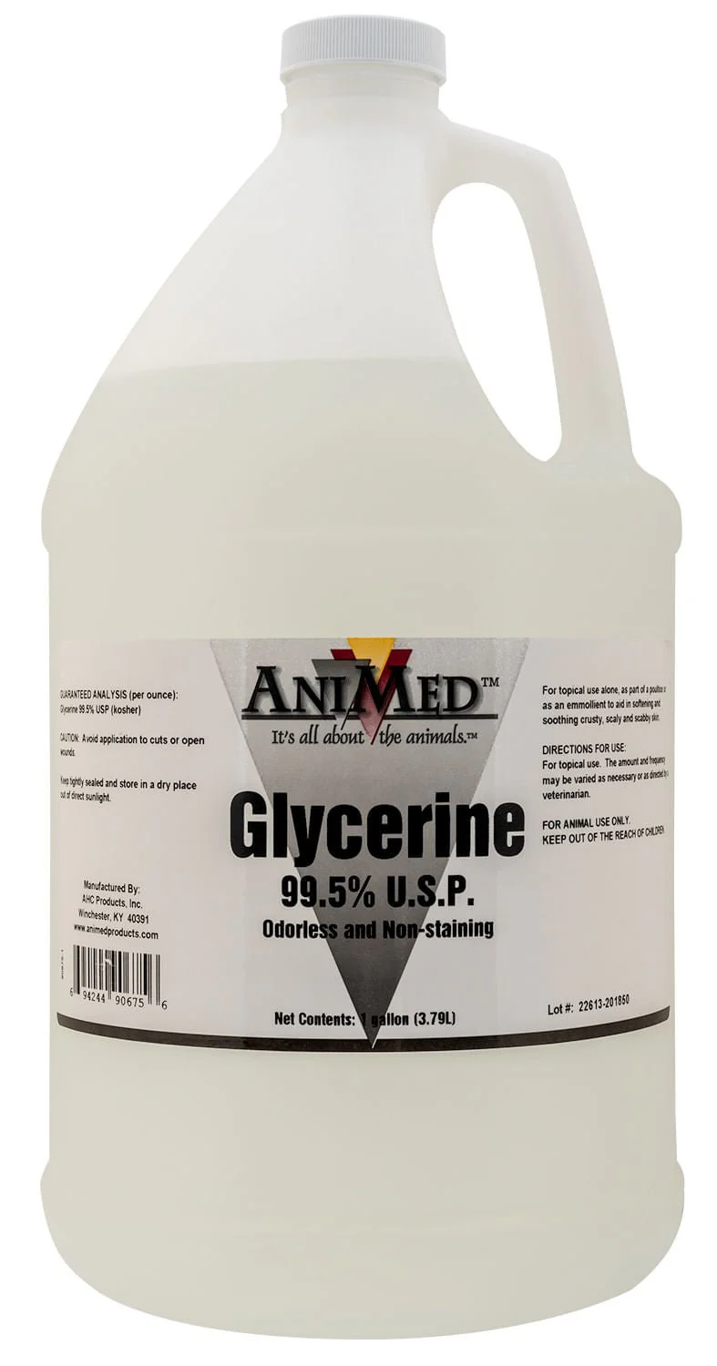 Animed Glycerine 99.5% for Horses & Cattle