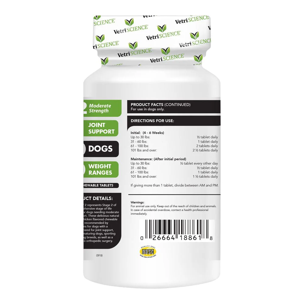Glyco Flex 2 Joint Support for Dogs, 120 Chewable Tablets - Image 2