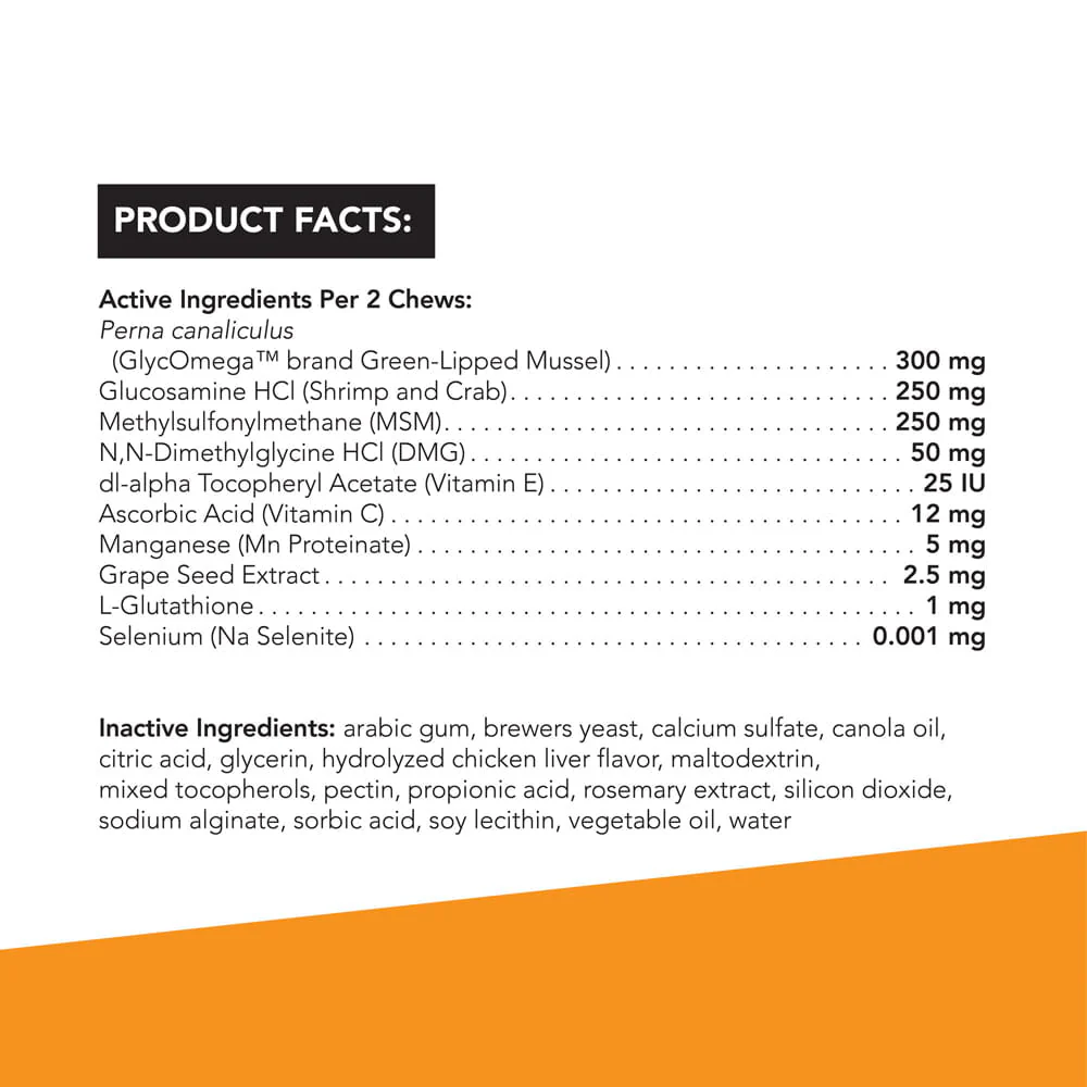 Glyco Flex 3 Joint Support for Cats, 60 Bite Sized Chews - Image 3