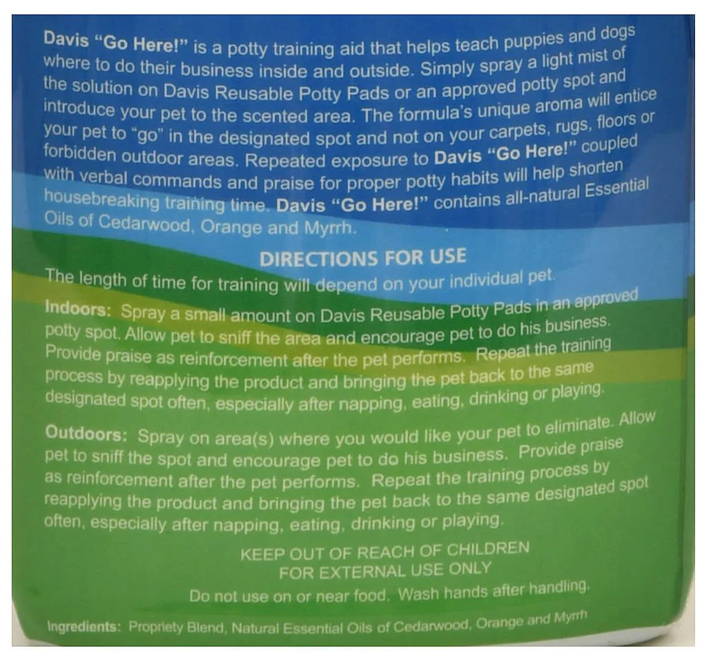 Go Here! Potty Training Spray for Dogs & Puppies - Image 2