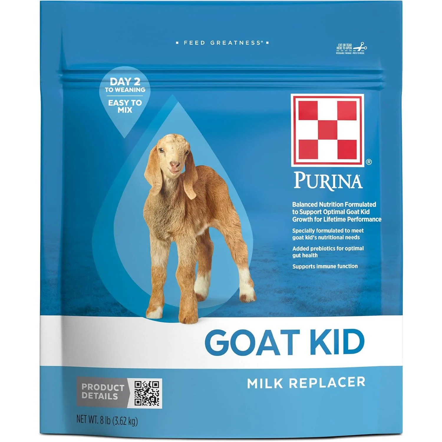 Goat Kid Milk Replacer, 8 lbs - Image 1