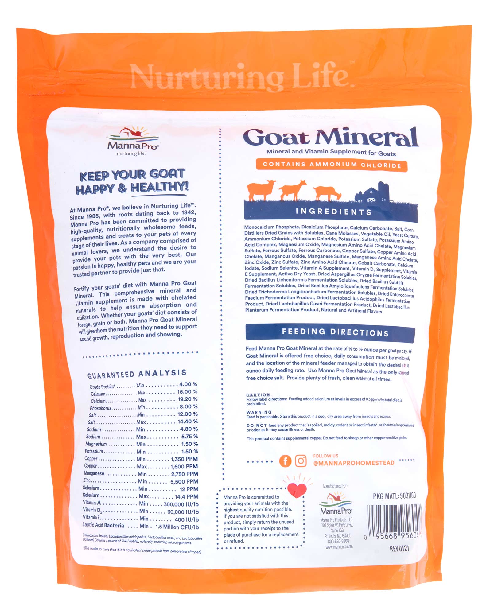 Goat Mineral, 8 lb - Image 2