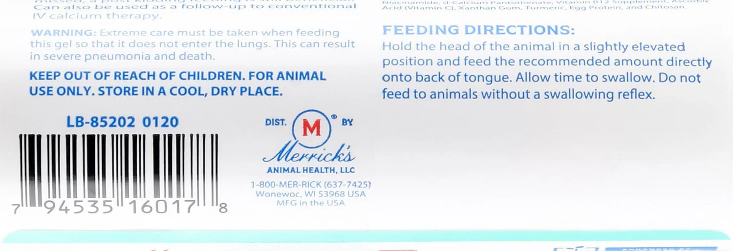 Goats Prefer Cal-C-Fresh Oral Gel 60 cc— Calcium & Mineral Supplement for Goat Kidding Support - Image 3
