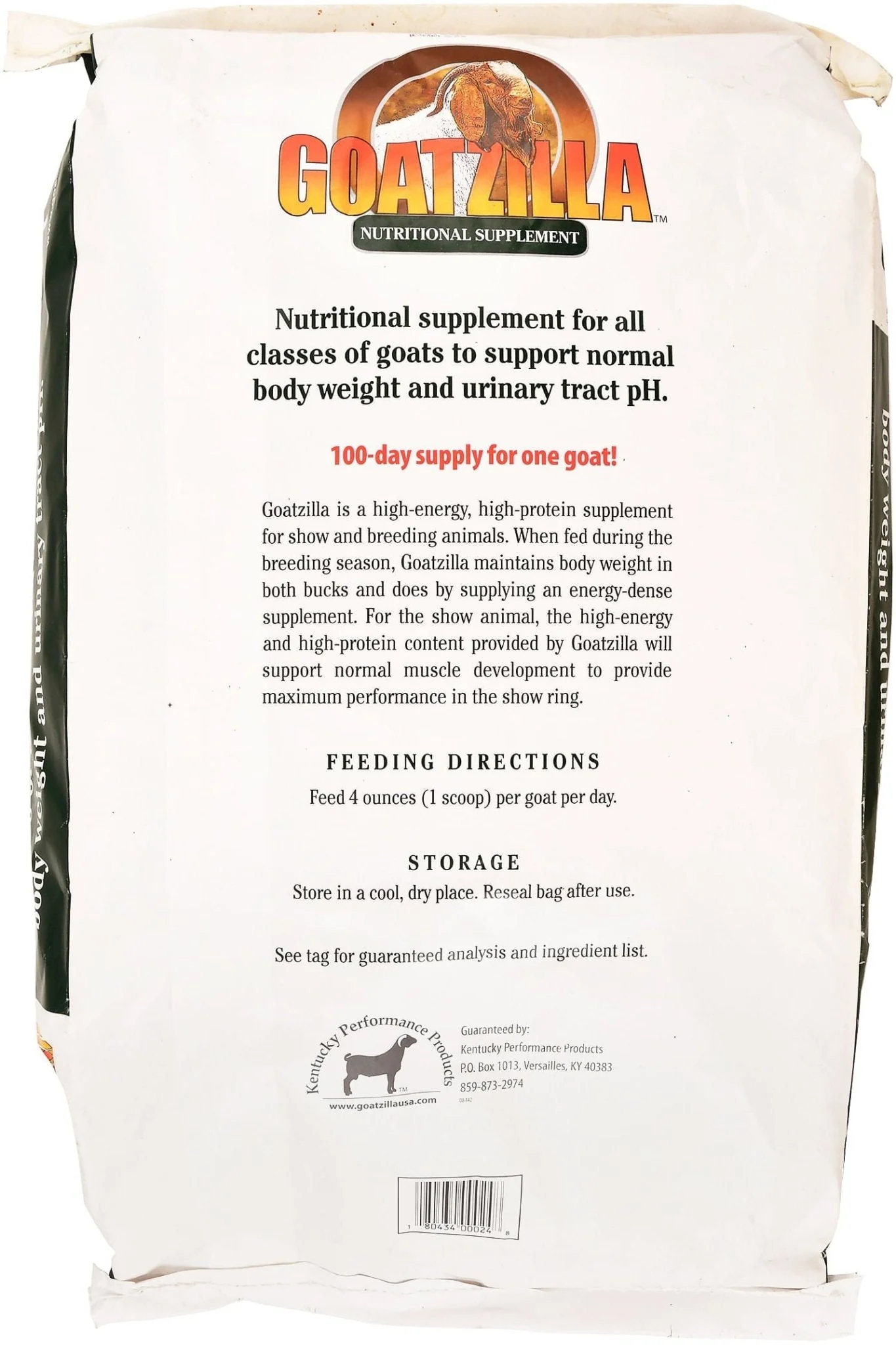 Goatzilla Nutritional Supplement for Goats, 25 lb bag - Image 2