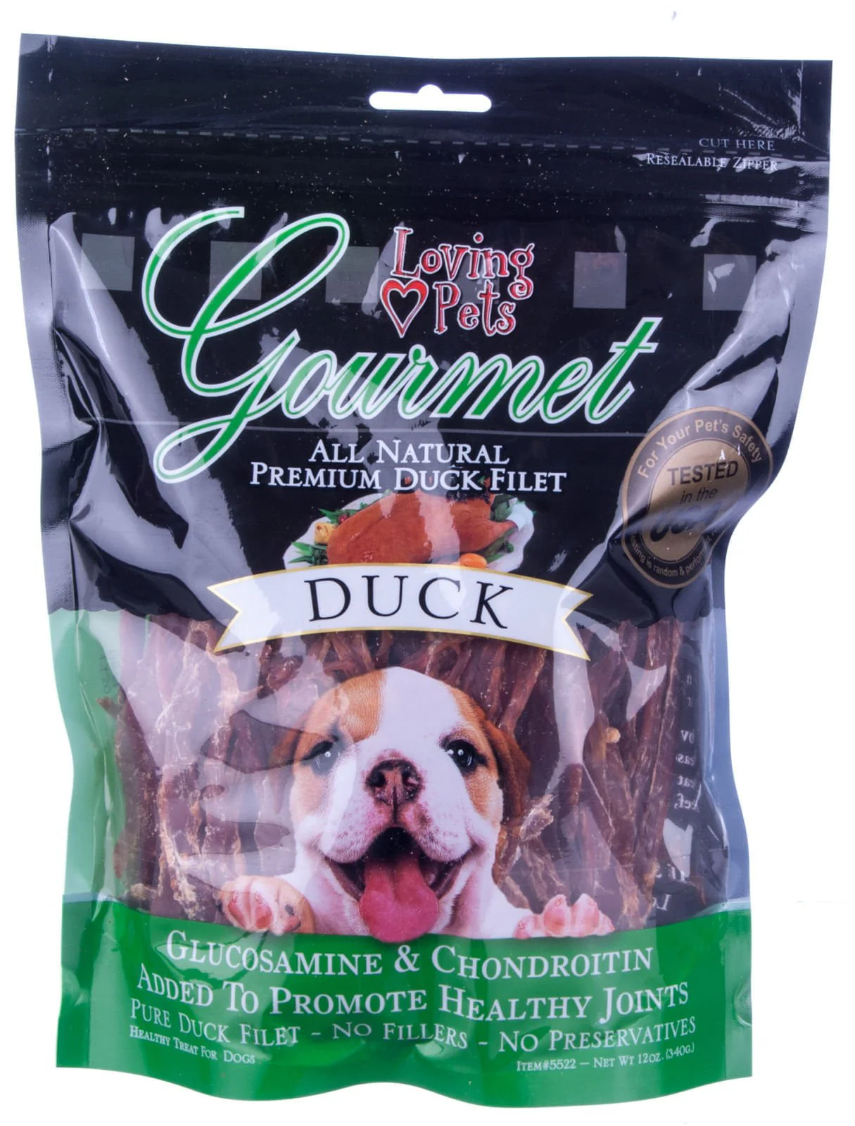 Gourmet All Natural Premium Duck Filet Dog Treats - Image 1