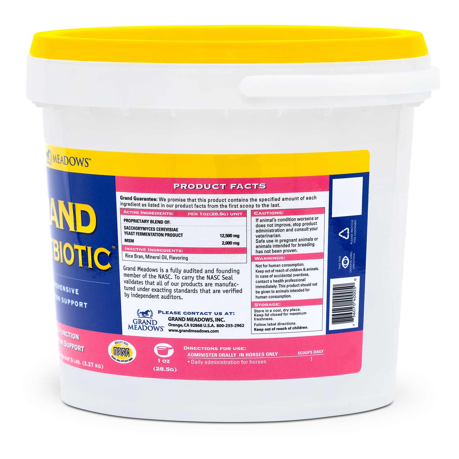 Grand Postbiotic Digestion Supplement for Horses - Image 3