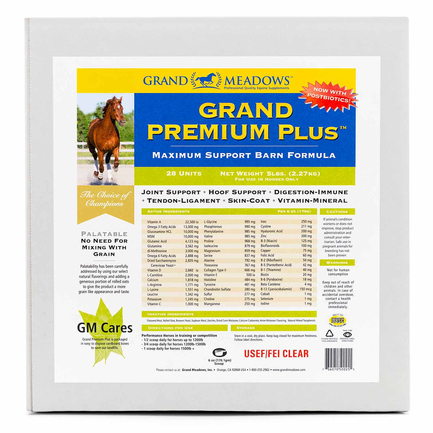 Grand Premium Plus All-in-One Supplement for Horses - Image 1