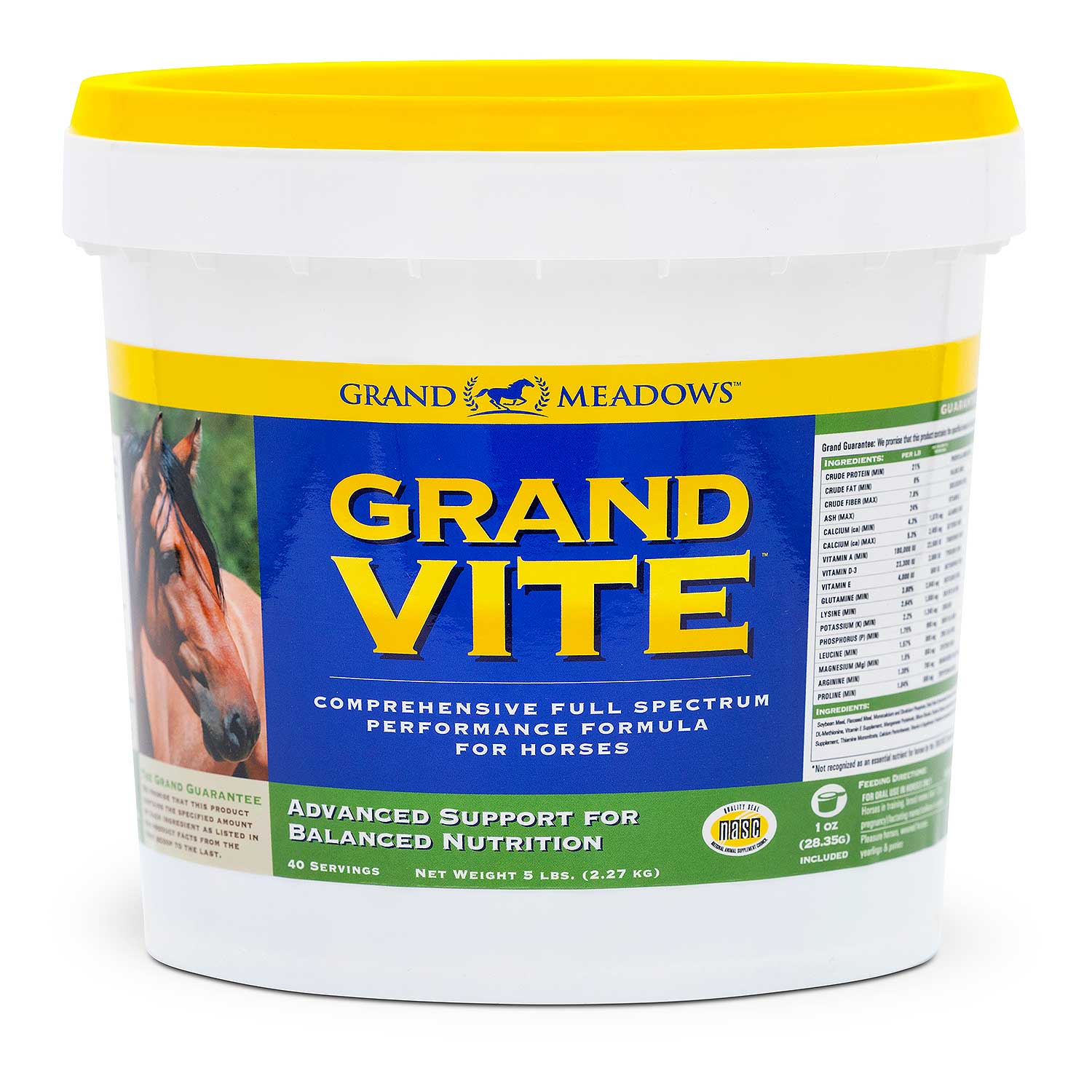 Grand Vite Multivitamin Supplement for Horses - Image 1