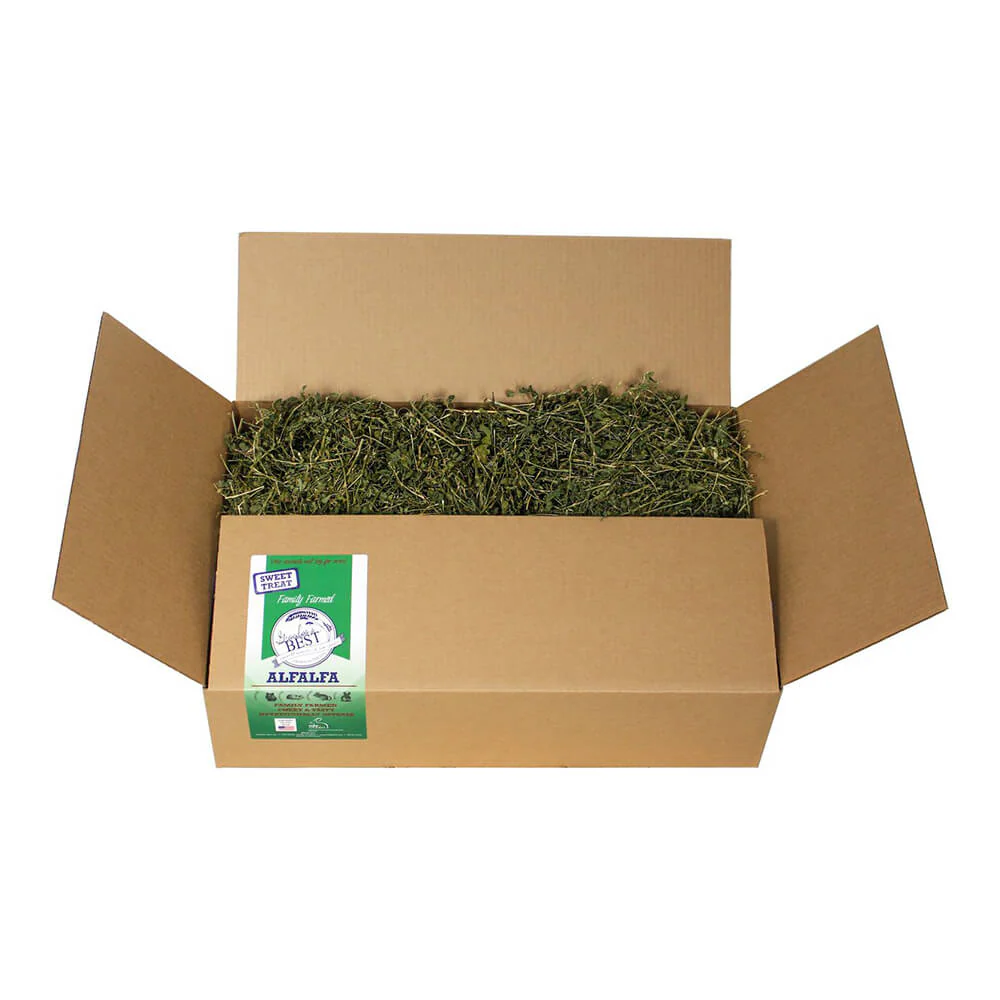 Grandpa’s Best Alfalfa Hay – Boxed or Baled, Premium Small Animal Hay