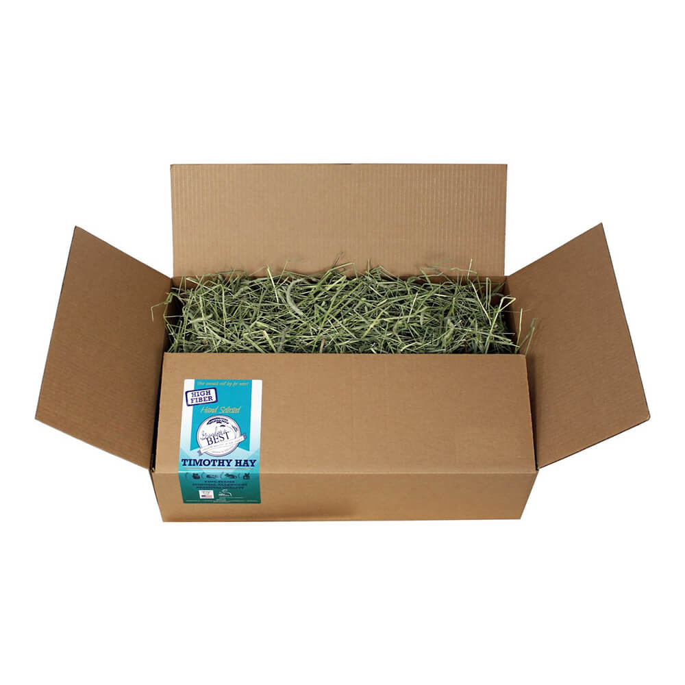 Grandpa’s Best Timothy Hay Loose or Bale – Premium High Fiber Small Pet Hay - Image 1